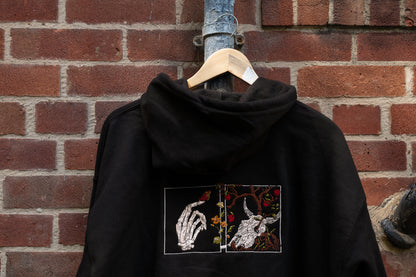 The First Time Embroidered Zip Up Hoodie
