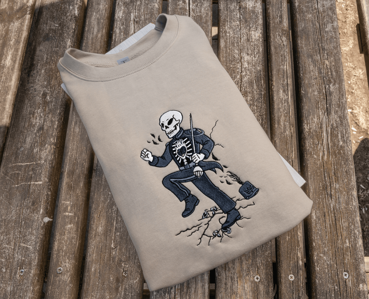The Famous Last Words Embroidered Sweatshirt / Cotton Tee / Hoodie