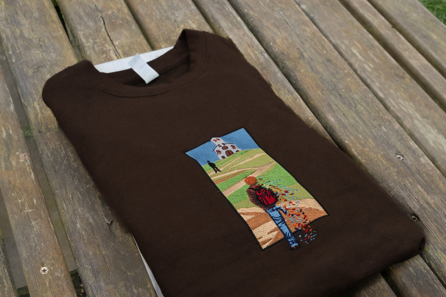 The Great Divide Embroidered Sweatshirt / Cotton Tee / Hoodie