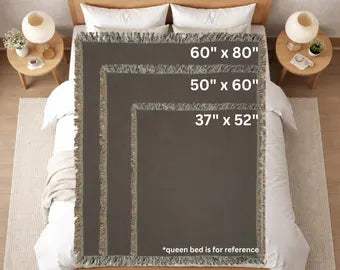 The Strange Trails Jacquard Woven Blanket
