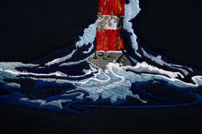 The Lighthouse Embroidered Sweatshirt / Cotton Tee / Hoodie