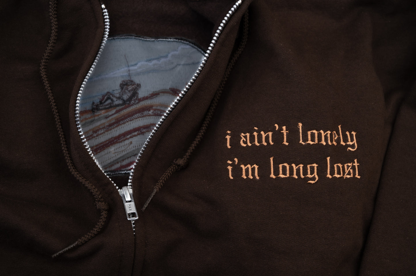 The Long Lost Zip Up Hoodie