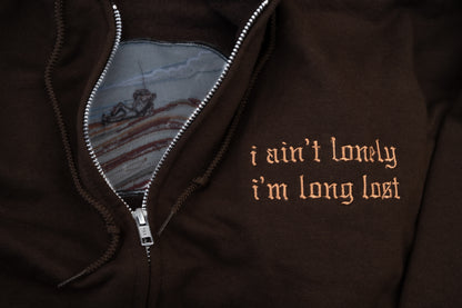 The Long Lost Zip Up Hoodie