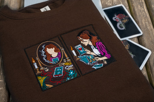 The Silver Springs Embroidered Sweatshirt / Cotton Tee / Hoodie