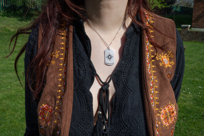 The Northern Attitude Double Sided Dog Tag Necklace