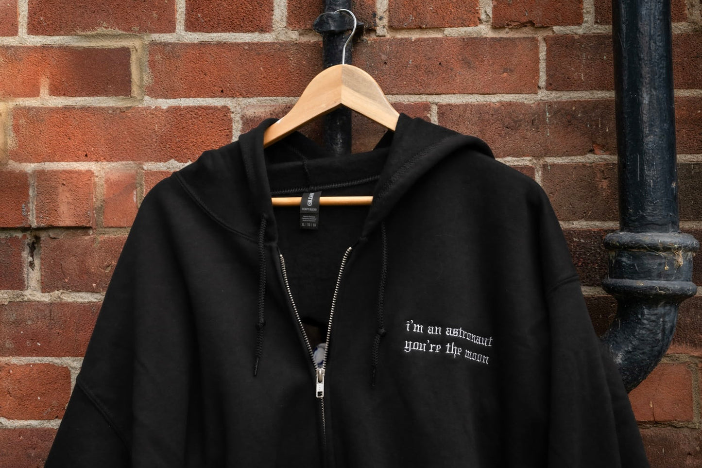 The Orbiter Embroidered Zip Up Hoodie