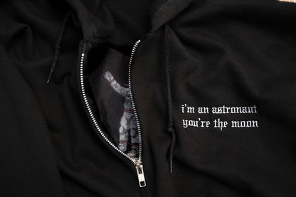 The Orbiter Embroidered Zip Up Hoodie