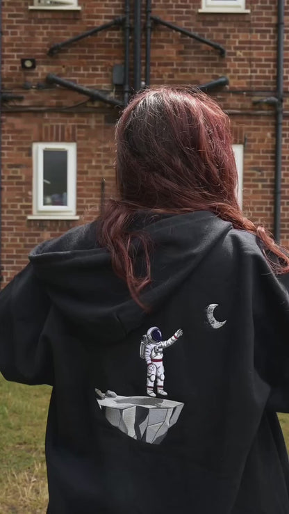 The Orbiter Embroidered Zip Up Hoodie
