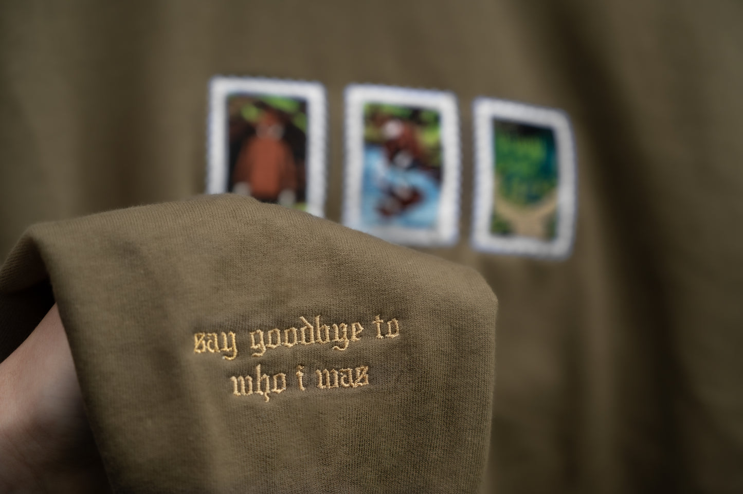 The Meet Me In The Woods Embroidered Sweatshirt / Cotton Tee / Hoodie