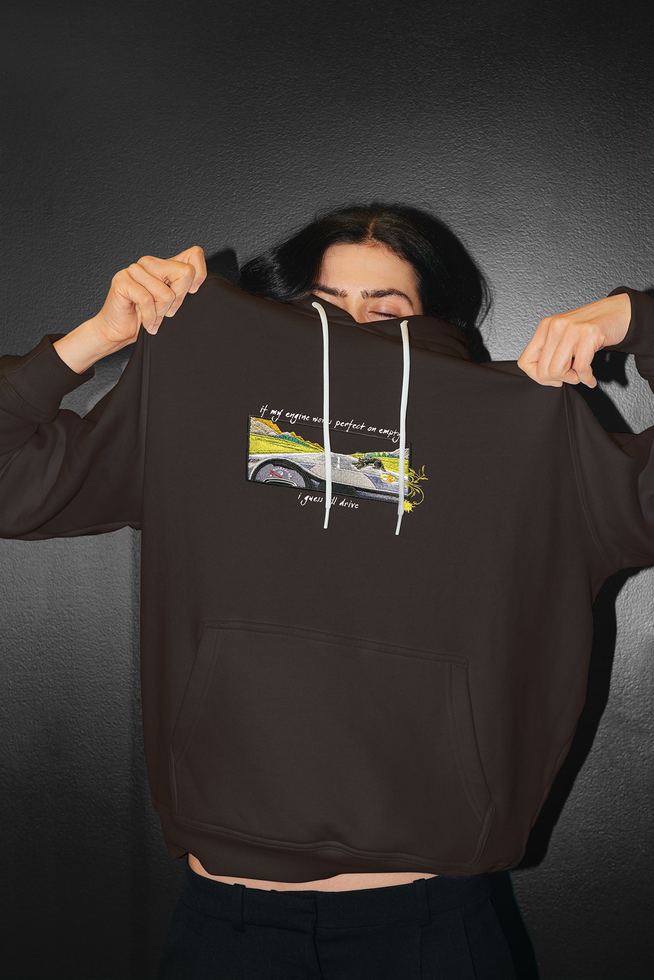 The Growing Sideways Embroidered Sweatshirt / Cotton Tee / Hoodie