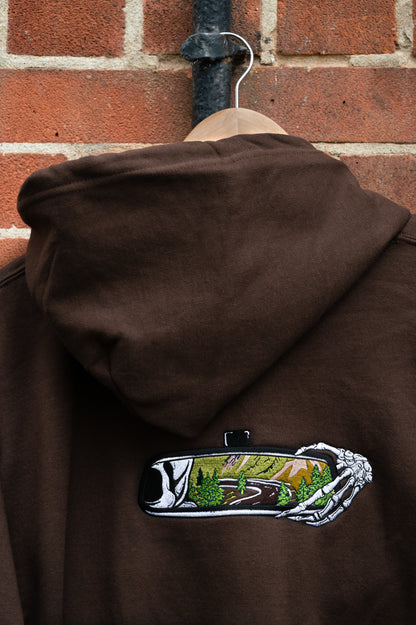 The View Between Villages Embroidered Zip Up Hoodie