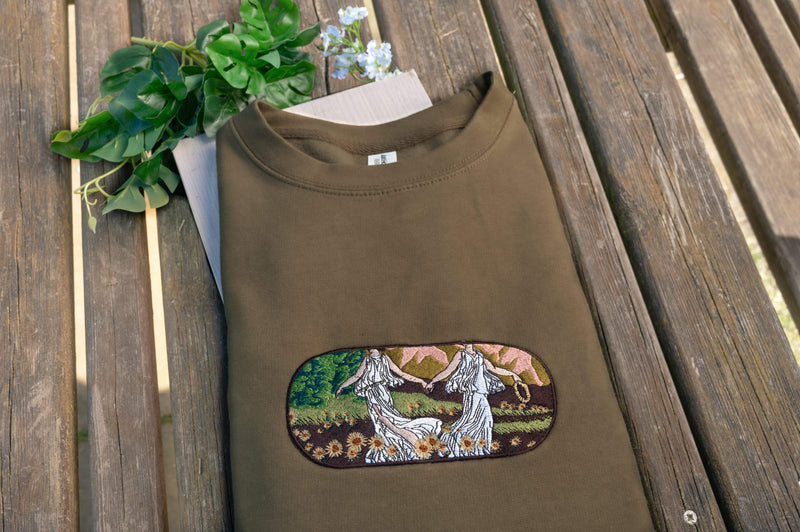 The Would That I Embroidered Sweatshirt / Cotton Tee / Hoodie