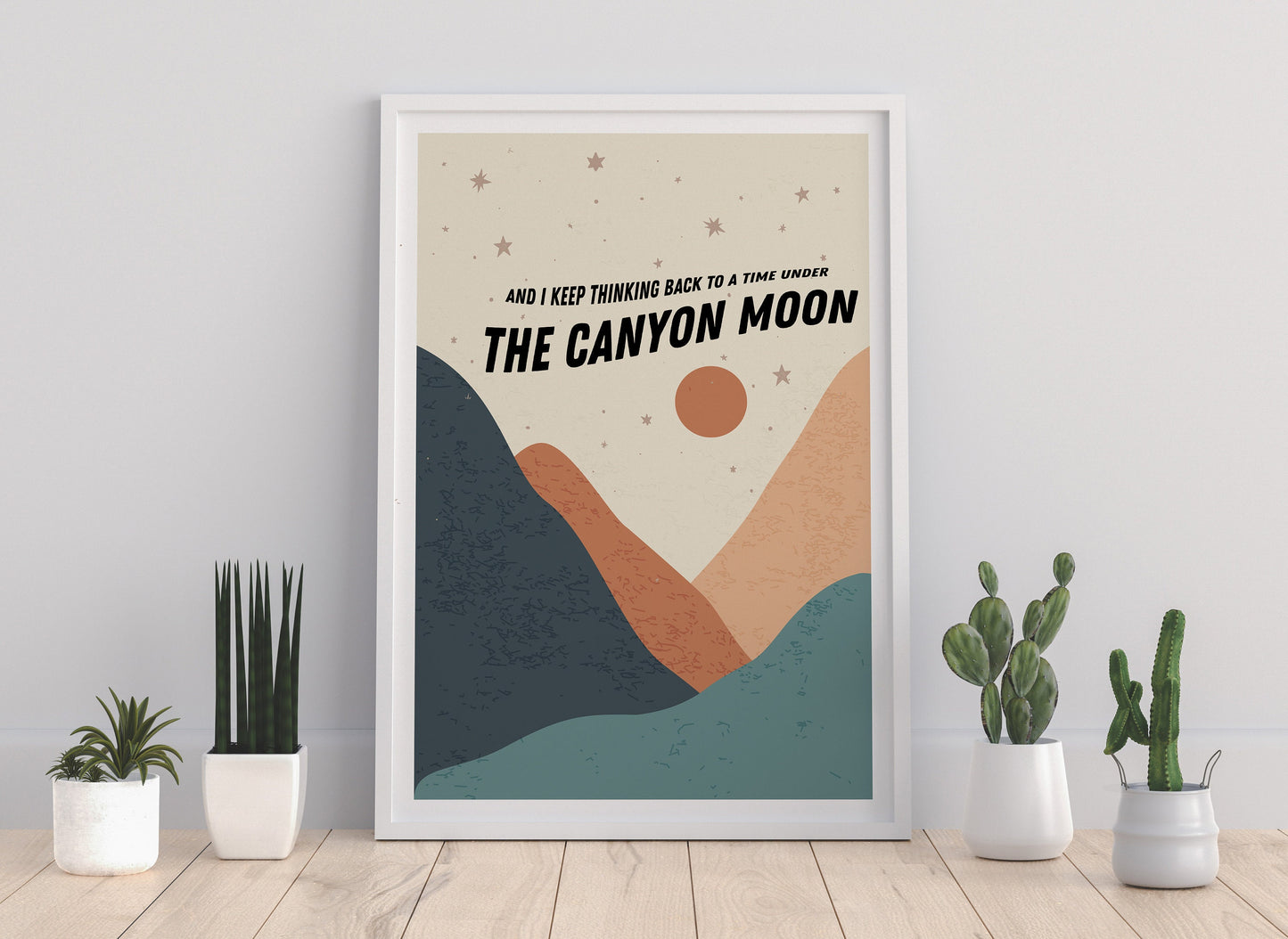 Canyon Moon Printable Download