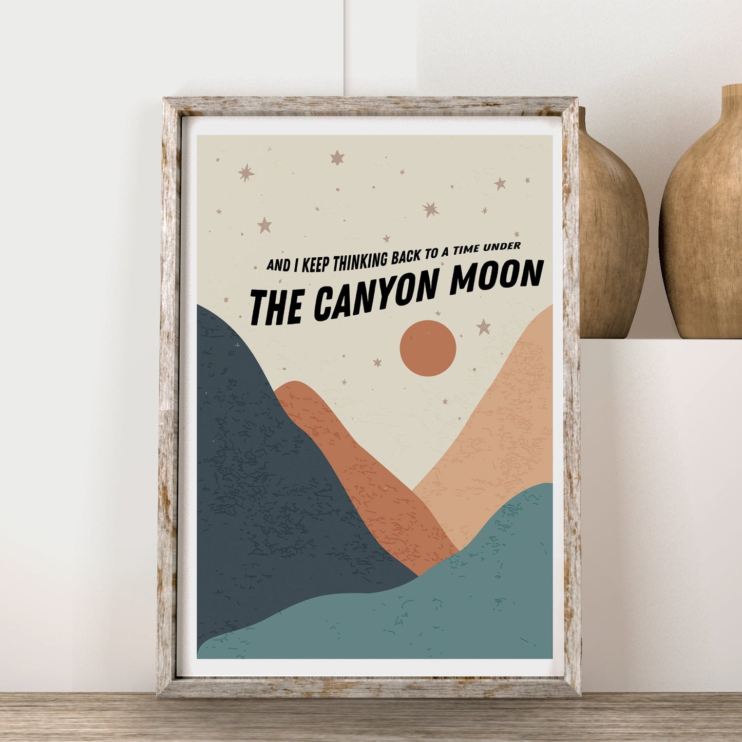 Canyon Moon Printable Download