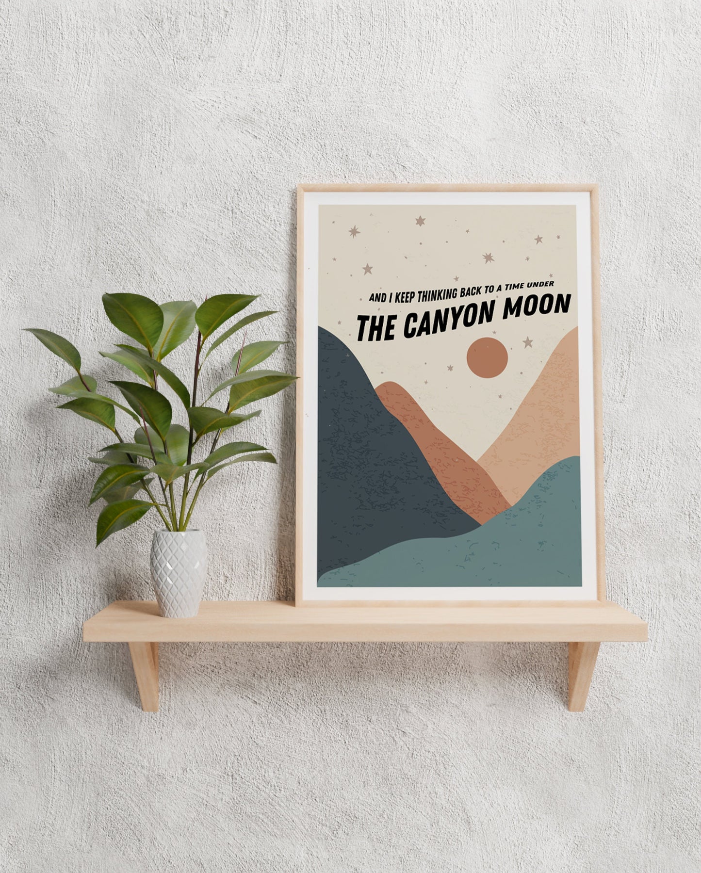 Canyon Moon Printable Download