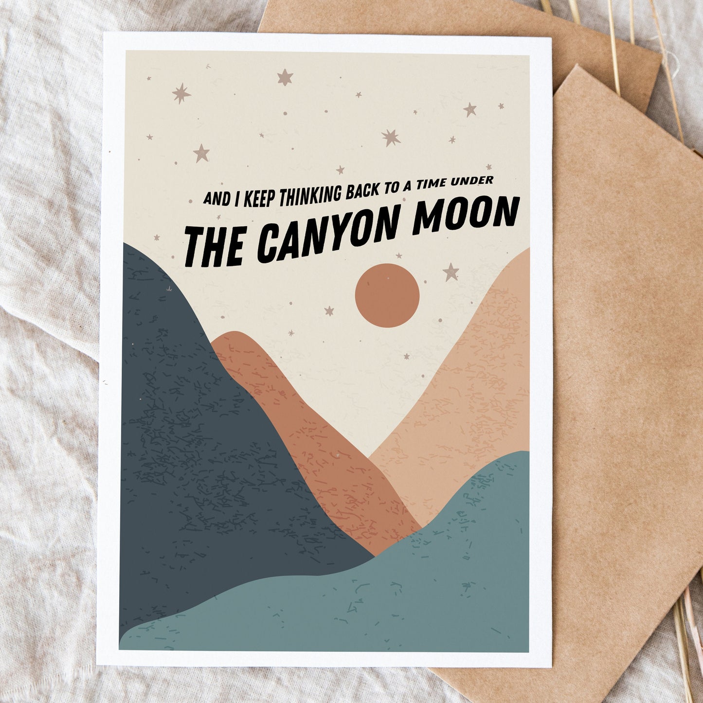 Canyon Moon Printable Download