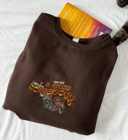 The 'Not The Muse' Daisy Jones Embroidered Sweatshirt