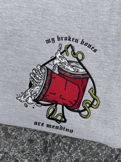 The King of My Heart Embroidered Cotton Tee / Sweatshirt / Hoodie