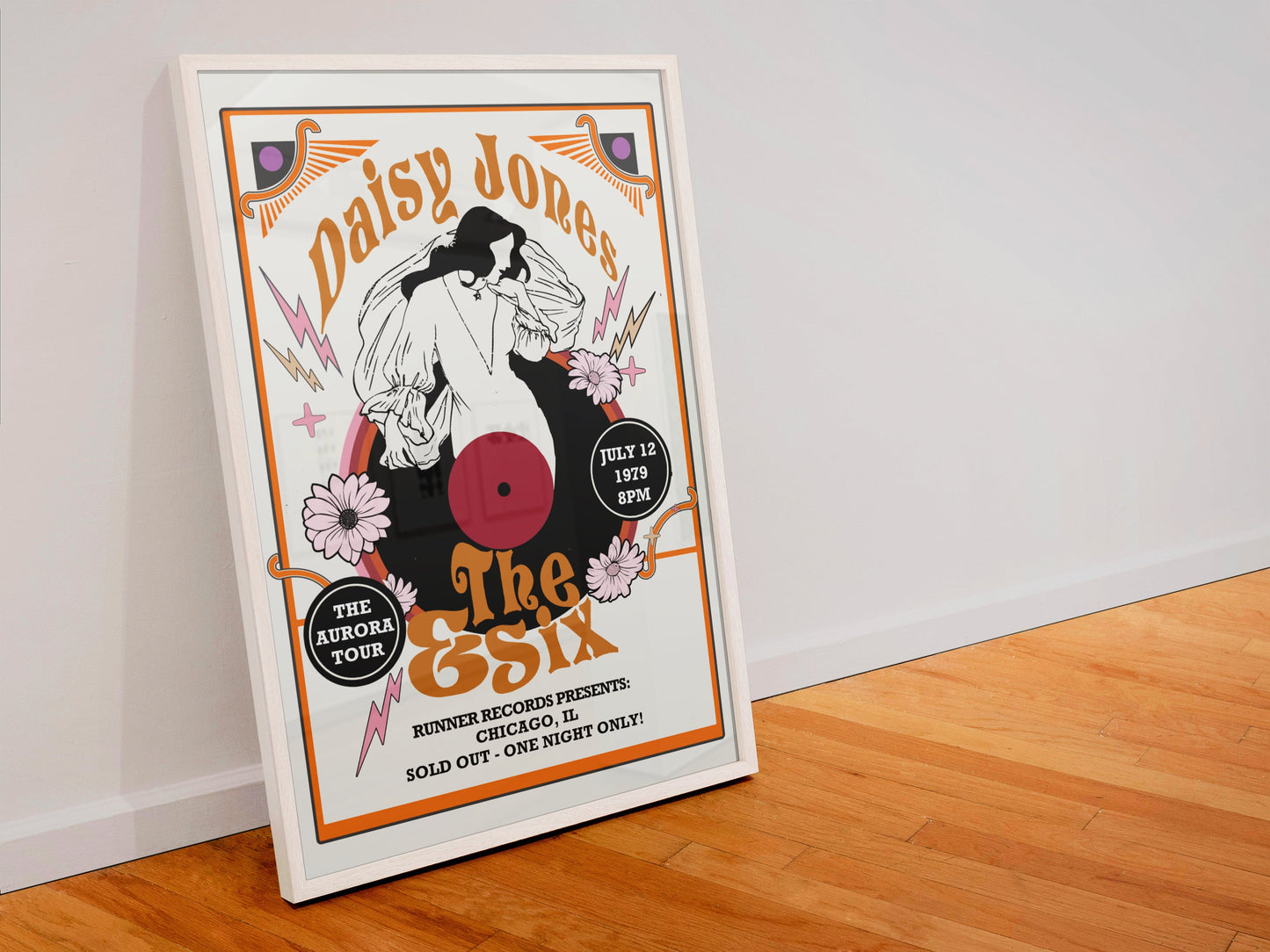 Aurora Tour Daisy Jones & The Six Printable Poster